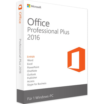 Office 2016 Professional Plus - Dauerlizenz